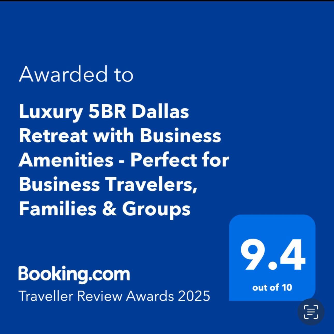 Luxury 5Br Dallas Retreat With Business Amenities - Perfect For Business Travelers, Families & Groups 외부 사진